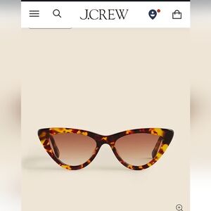 J.crew Cat eyed Sunglasses